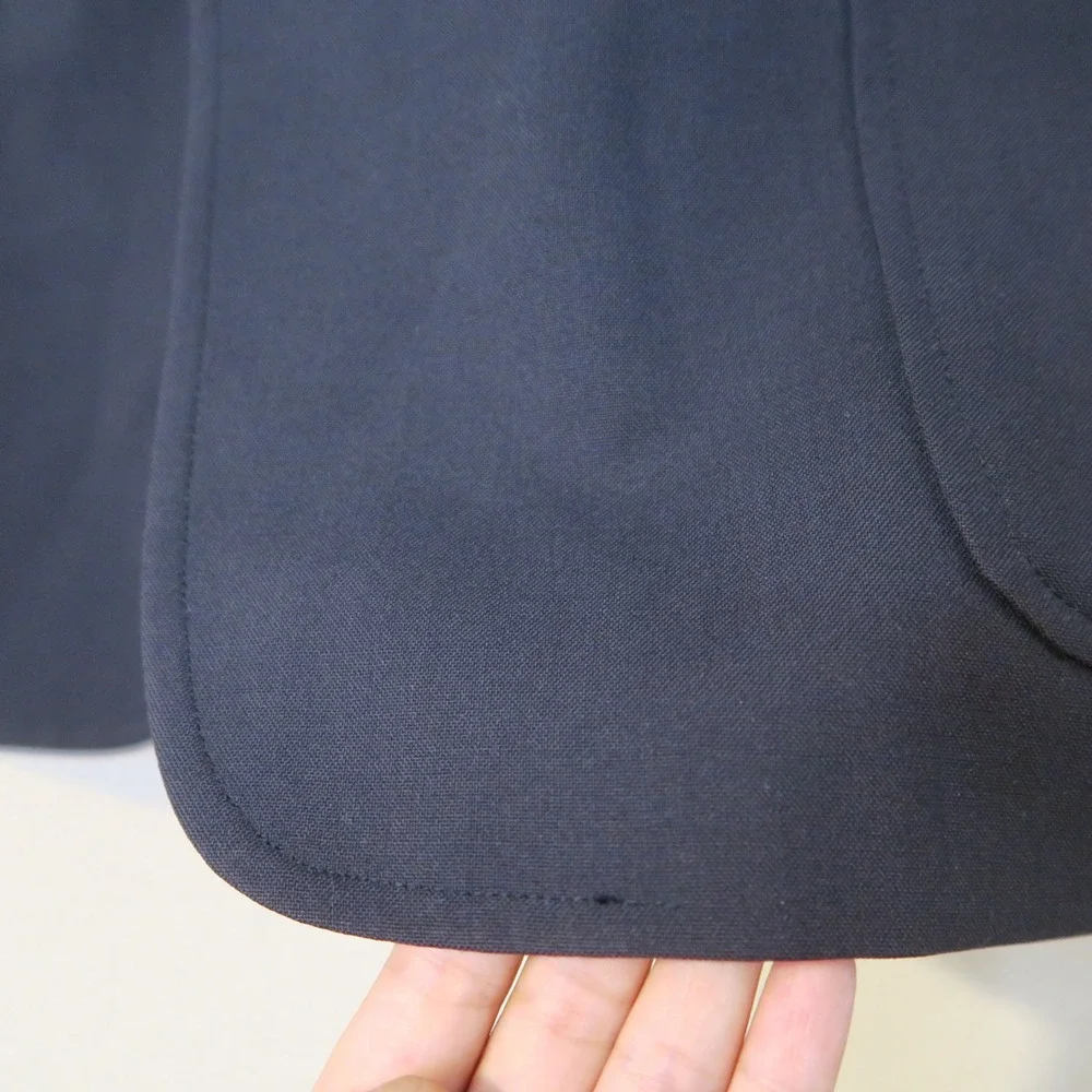 Tommy Hilfiger Sport Coat By Dillards Navy Blue Union Made‎ 1970s Vintage